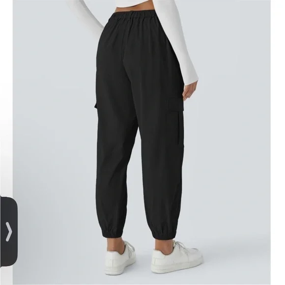 NWT HALARA Black Women's Jogger Pants Size large - Picture 3 of 5